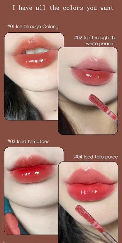 Mirror Lip Gloss Lip Gloss Lip Moisturizing Liquid Lipstick Waterproof Long-lasting Brightening And Non Fading Lip Gloss