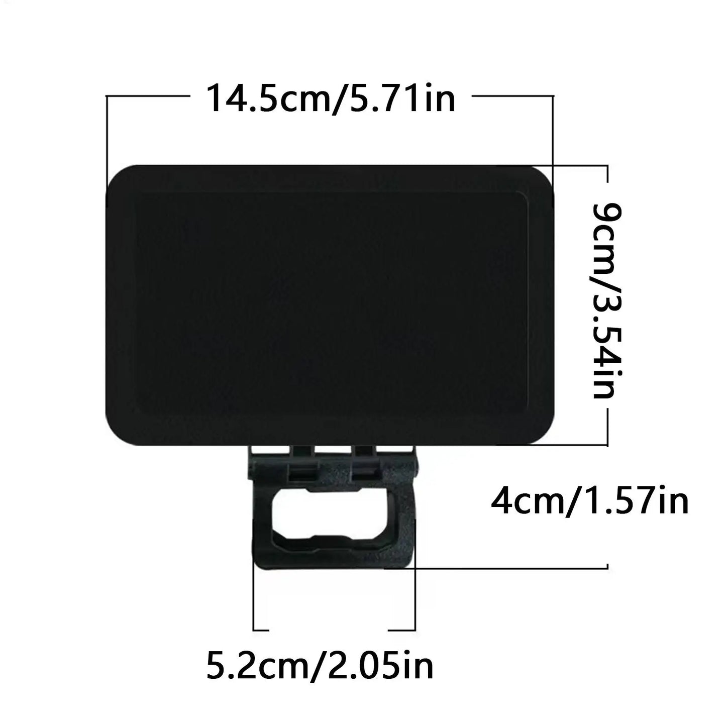 Phone Sun Shade Foldable Phone Anti-UV Shade Cellphone UV Protection Cover Folding Smartphone Sunshade Phone Sun Visor with Clip