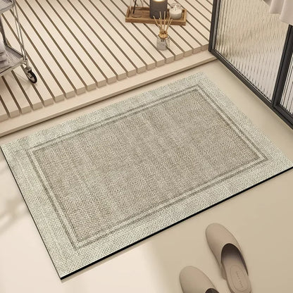 Bathroom Mat Absorbent Floor Mats Bath Carpet Soft Diatom Mud Non-slip Rug Toilet Doormat Entrance Door Коврик для ванной 욕실 매트