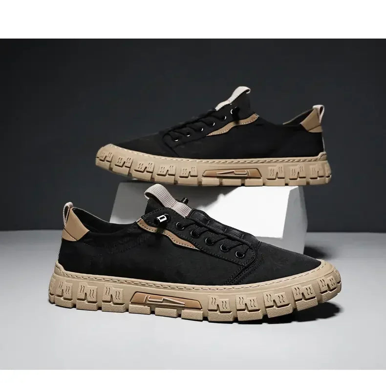 Sneakers for Men New Flats Casual Shoes One Pedal Breathable Men Loafers Stylish and Comfortable High-end Brand Shoes for Men