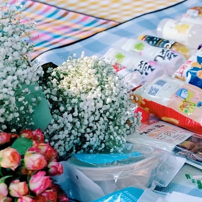 Camping Mat - Extra Thick, Machine Washable, Moisture-Resistant Picnic Blanket, Perfect for Sand, Beach, and Outdoor Adventures