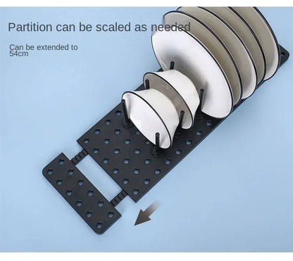 Kitchen Organizer Sink Dish Drying Rack Sink Drain Shelf Bowl Plates Shelf Storage Drawer Desktop Adjustable Holder Accessories