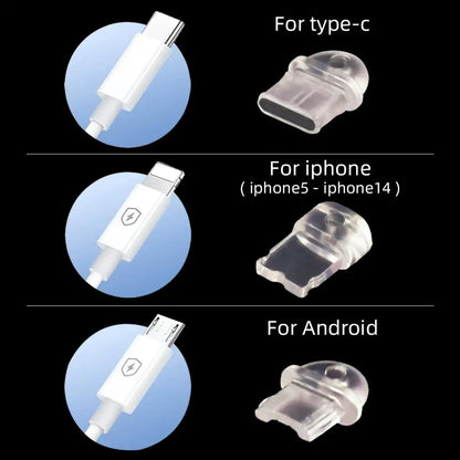 Mobile Phone Dust Plug Cute Cartoon Matte Bear Phone Pendant Decorative Accessories Red Blue Gradient Mobilephone Dust Plug