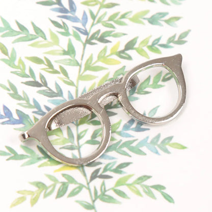 Men's Tie Clip Fashion Metal Glasses Tone Bar Jewelry for Men Necktie Clasp Suit Tie Gift Accessories