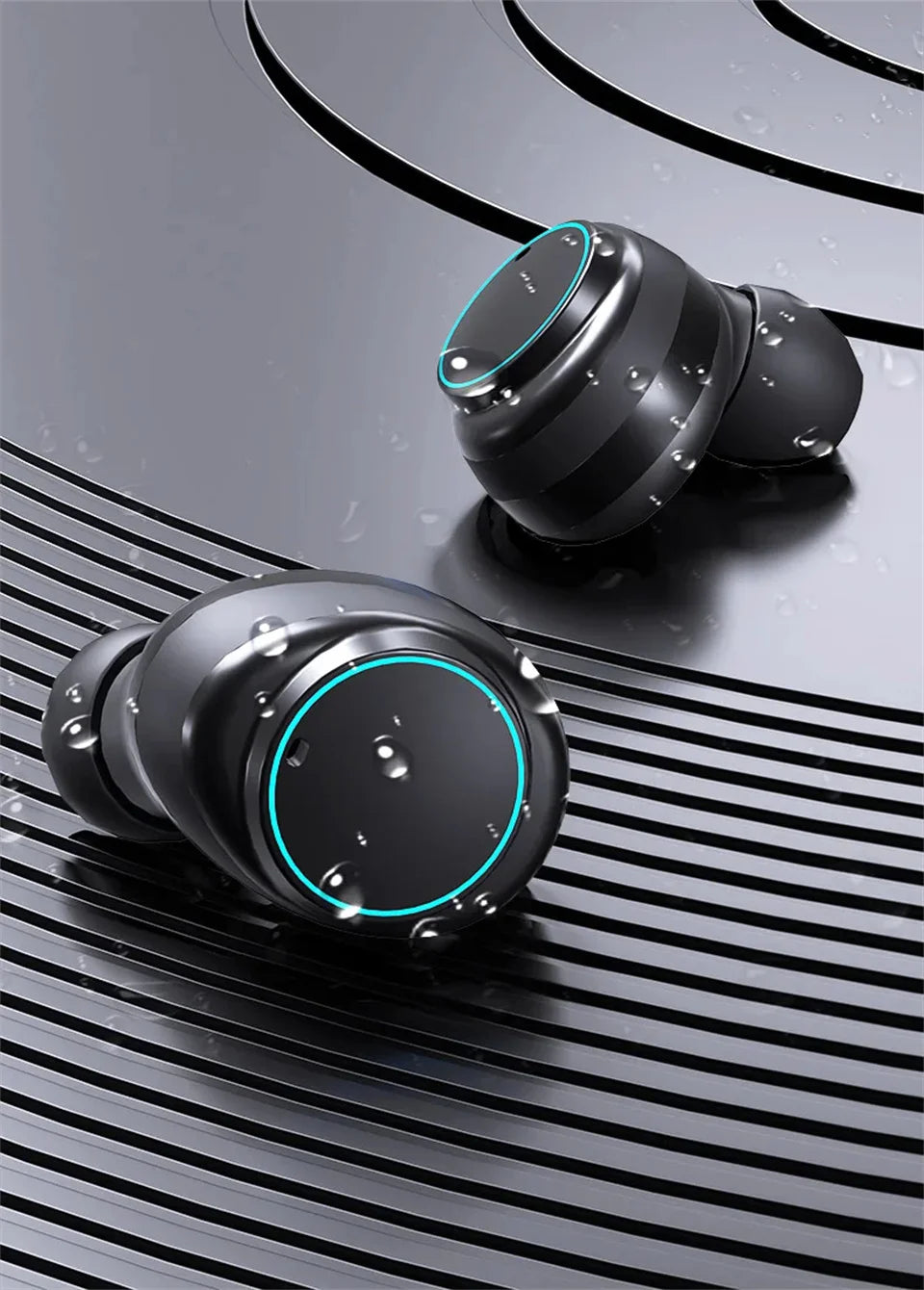 Wireless Bluetooth Headphones TWS Headsets With Mic Stereo Sport In-ear Earphone Touch Control Long Standby HD Call Earbuds Game