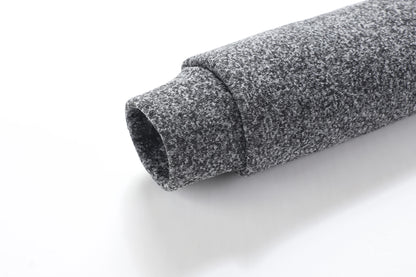 Autumn men's half-zip sweatshirts, long-sleeved solid color pullovers, turtlenecks, streetwear, winter warm jackets, sports coat