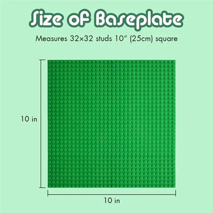32x32 16x16 Dots Styles Plastic Assembly Blocks Base Plates Figures City Classic Toys Building  Baseplates  For Children Gift
