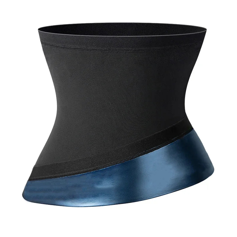 Men Slimming Body Shaper Sauna Sweat Belt Waist Trainer Corsets Belly Band Sport Girdle Modeling Straps Stomach Fat Burner