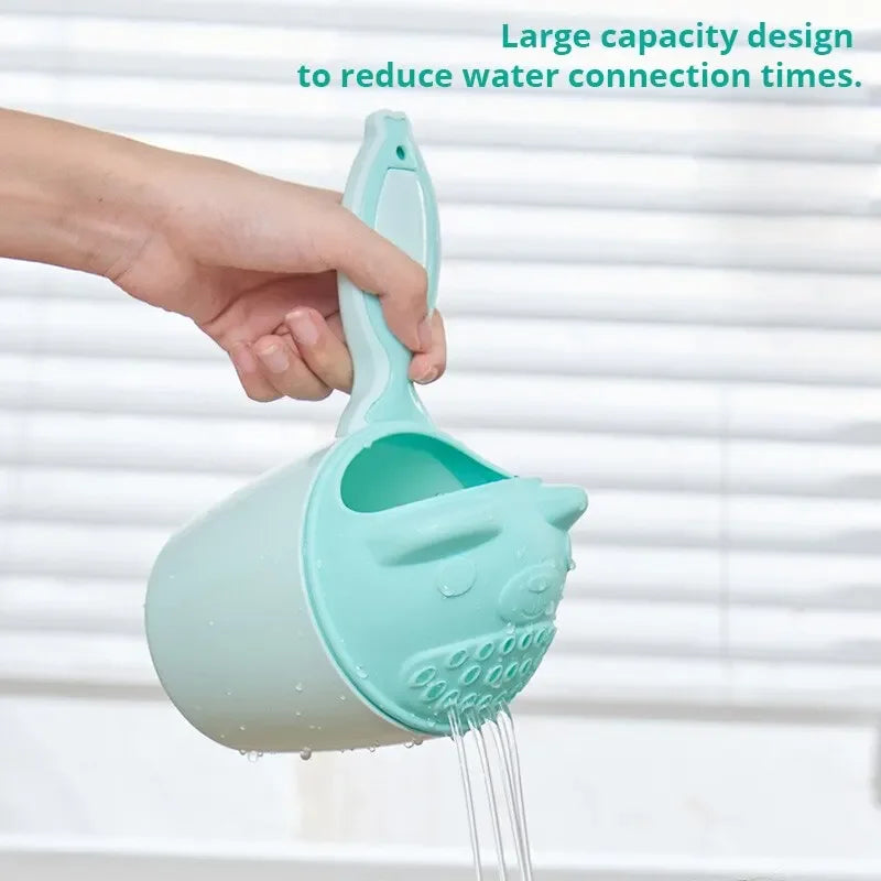 Baby Bathroom Shower Kettle Shampoo Cup Multi-functional Toy for Playing with Water Bathroom Shampoo Cup Toy