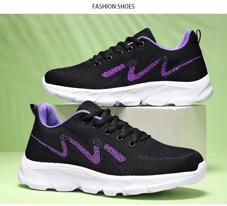 Sneakers for Women 2024 Trend Comfortable Woman Shoes Summer Footwear Breathable Casual Sport Running Walking Shoes Luxury Brand
