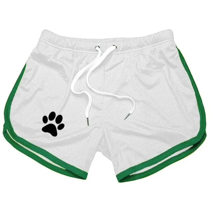 Mens Gym Fitness Shorts Bodybuilding running sports shorts Jogging Workout Male Summer Breathable Mesh Shorts men Sweatpants02