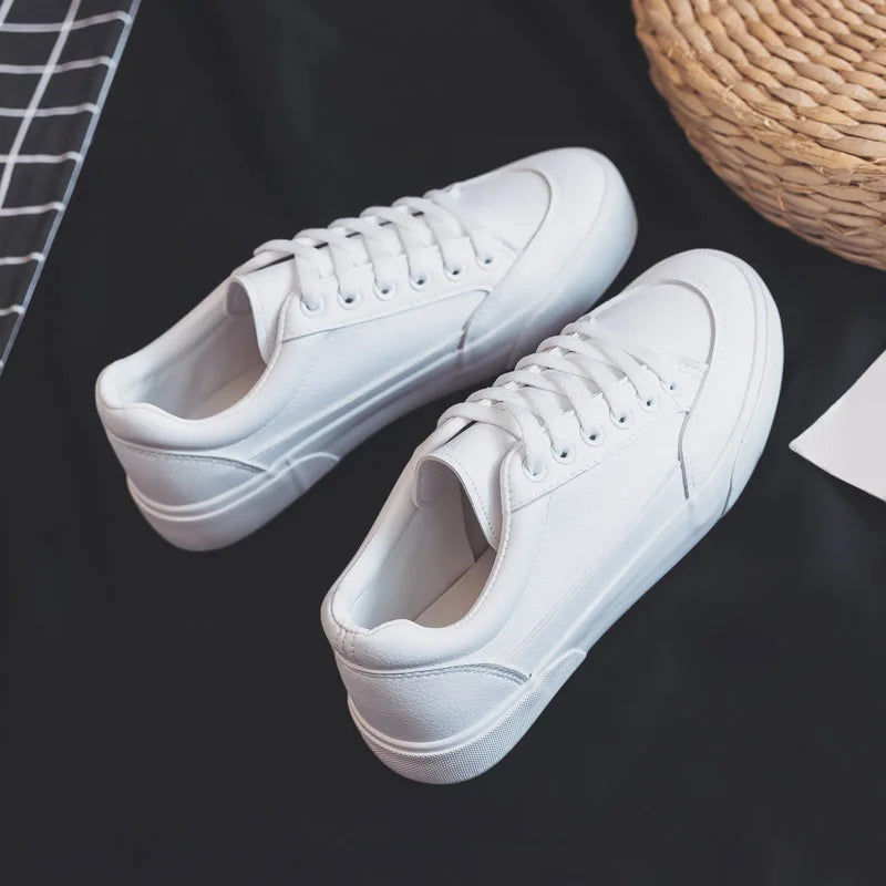 Women Sneakers Fashion Woman's Shoes Spring Trend Casual Sport Shoes For Women New Comfort White Vulcanized Platform Shoes