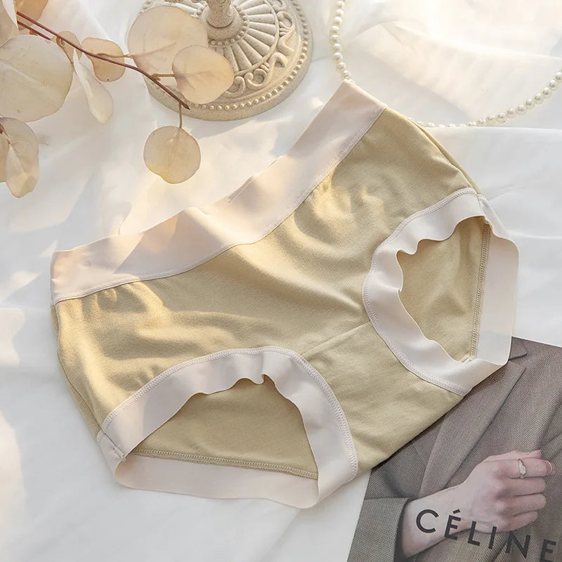 M-XL Women's Modal Panties Seamless Underwear Cotton Breathable Female Underpants Girls Briefs Plus Size Sexy Intimates Lingerie