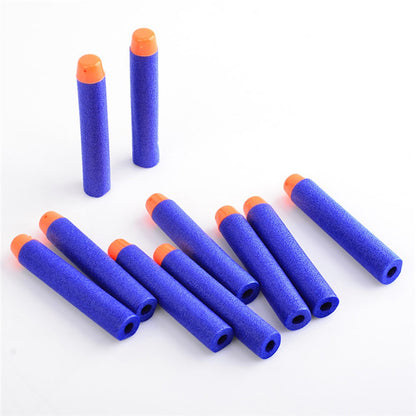 Blue Soft Hollow Hole Head Bullets 7.2cm For Nerf Refill Darts Toy Gun Bullets For Nerf Series Blasters Xmas Kid Children Gift
