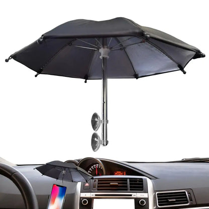 Mobile Phone Parasol Phone Umbrella For Sun Anti-Glare Sun Shade Cover Sun Shield Car Shade Visor Cell Phone Sunshade Holder