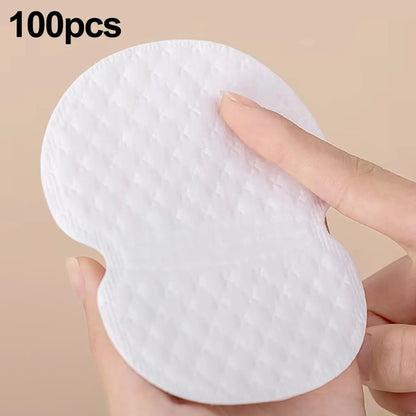 20-100pcs Armpit Sweat Pads Disposable Underarm Sweat-absorbing Stickers Breathable Invisible Sweatproof Clothes Stickers