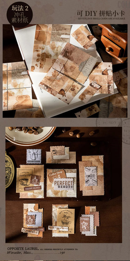125piece Coffee Business Guide Writing Notebooks Coffee Handbook Decoration Notebooks Handbook School Large Portion