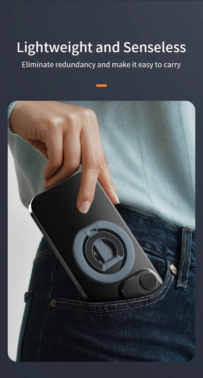 For MagSafe Double Sided Magnetic Phone Ring Holder Portable Folding Cellphones Stand Phone Accessories Support Bracket Grip