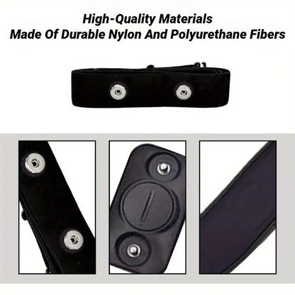 Heart Rate Monitor Replacement Strap Compatible With Polar Coospo Wahoo Tick Garmin Magene Sensor Band Belt Elastic Chest Bands