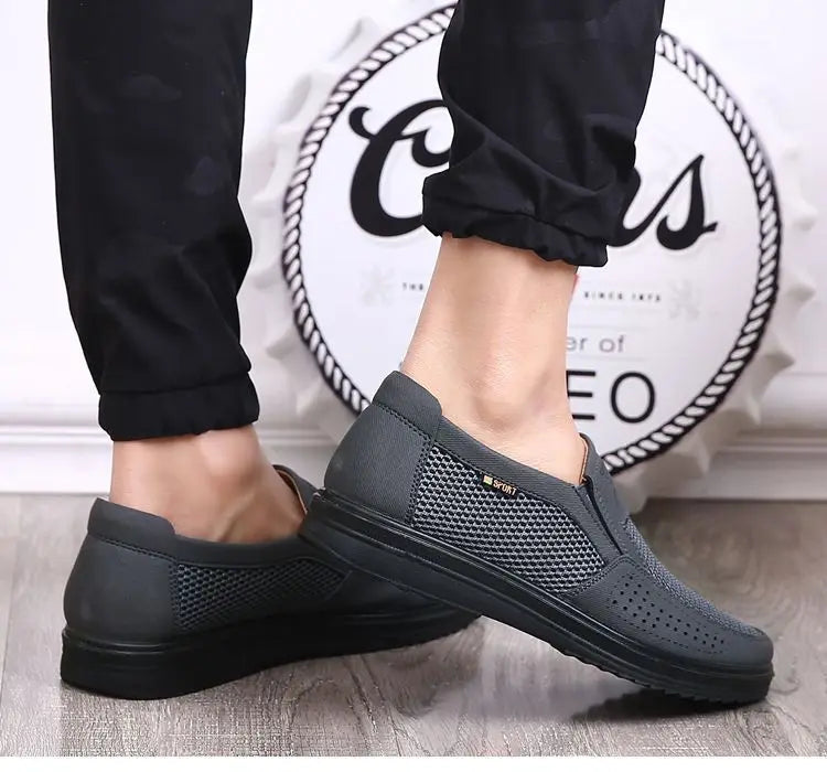 Men's Shoes 2025 Summer Casual Sneakers Breathable Mesh Chunky Sole Affordable Free Shipping