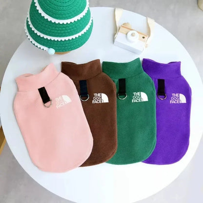 Pet Dog Clothes Fleece Warm Sweater Autumn Winter Coat Vest for Small Chihuahua Bulldog Dogs Jackets Costumes Supplies