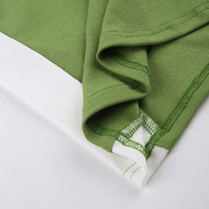 Sleeveless Knitted Crop Tops Green Sexy Basic Patchwork 2023 Summer Casual Cami Backless Y2k Vintage Tank Top Women