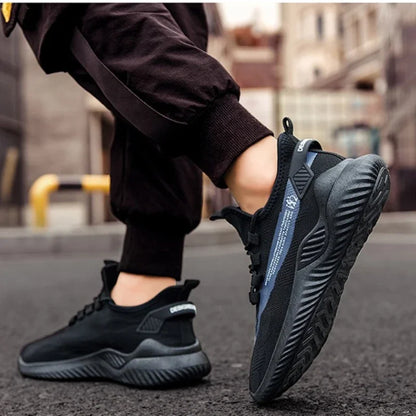 Men Sneakers 2025 Men Tennis Shoes New Fashion Spring and Summer Leisure Walking and Running Breathable Flat Bottom Gym Sports
