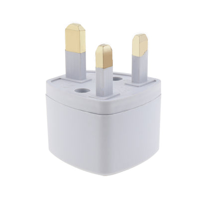 UK Plug Adapter for  Charges / phone / laptop / portable DVD player, Digital Camera Converts a US 2 pin plug to a UK 3 pin plug