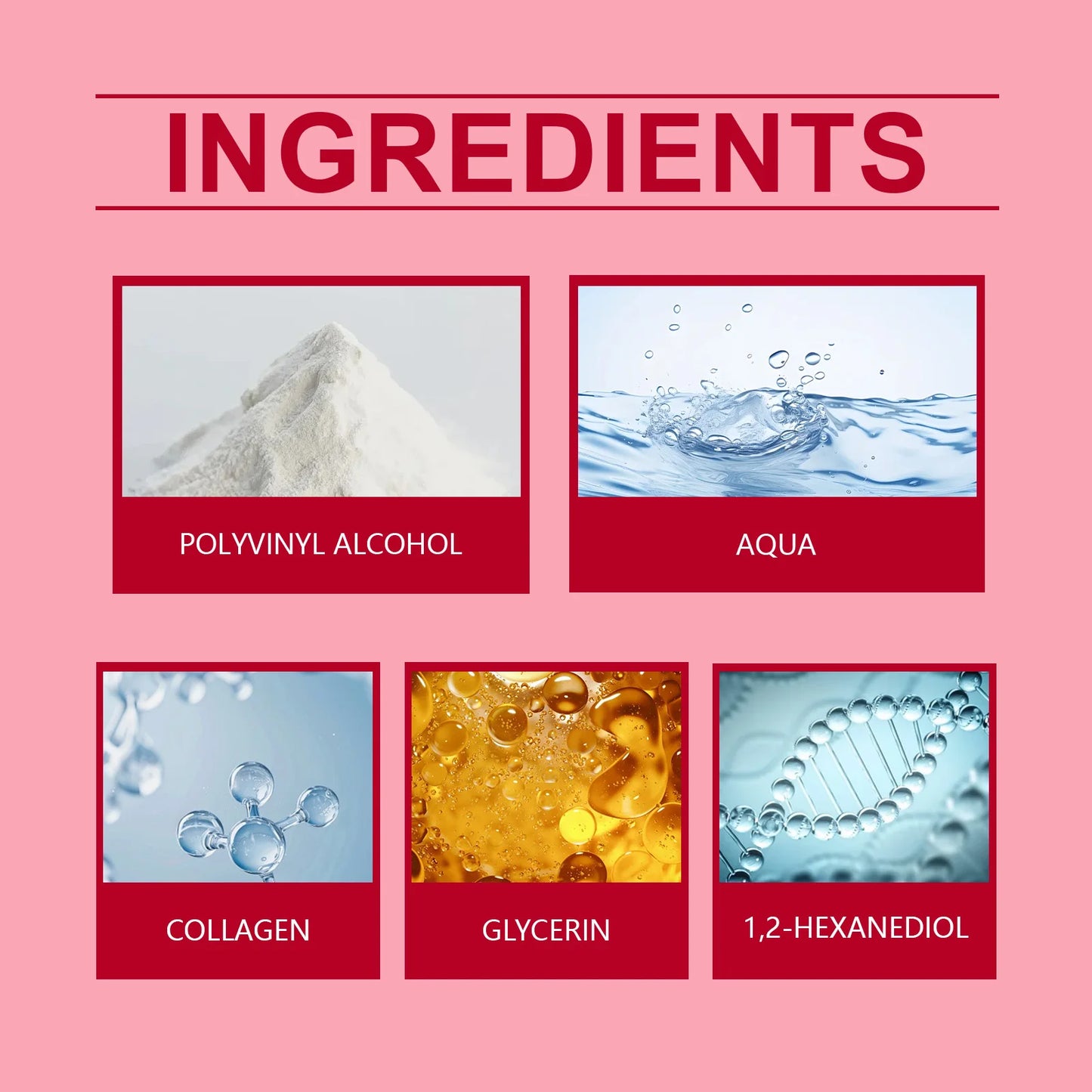 قناع تقشير الكولاجين، قناع تغليف الكولاجين الليلي، قناع ترطيب الكولاجين المتحلل، العناية بالبشرة الكورية