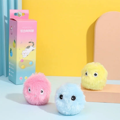 1/3Pcs Interactive Ball Smart Cat Dog Toys Plush Electric Catnip Training Toy Kitten Touch Sounding Pet Product Squeak Toy Ball