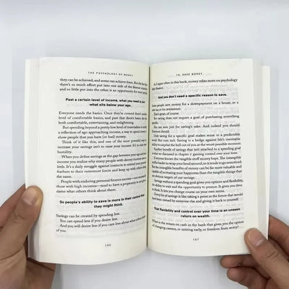 The Psychology of Money Books for Adults, Timeless Lessons on Wealth, Greed Happiness Business Books