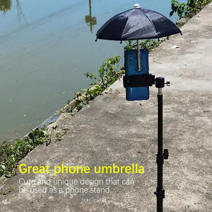 Mobile Phone Parasol Phone Umbrella For Sun Anti-Glare Sun Shade Cover Sun Shield Car Shade Visor Cell Phone Sunshade Holder