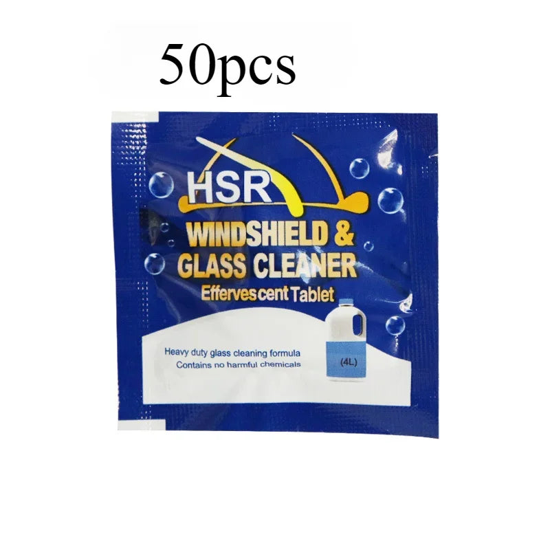 Car Windshield Glass Concentrated Washer Tablets Car Effervescent Washer Fluid Wiper Glass Solid Cleaning Tablets for Car Window