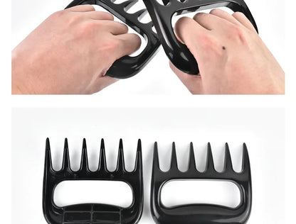 BBQ Accessories Meat Shredder Strong Pulled Pork Puller BBQ Fork Bear Claw Fruit Vegetable Slicer Cutters Cooking Tools