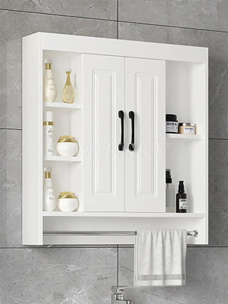 Bathroom Wall Cabinet Wooden Cabinet Bathroom Furniture Over Toilet Storage And Shelves Cupboard Above Toilet With Large Space