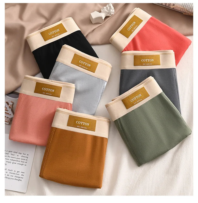 3pcs Men Underwear Cotton BoxerShorts Hombre Panties Man Breathable Underpants Sexy Sports Comfort Male Boxers Large Size L-6XL