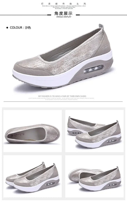 Shoes for Women Shoes 2025 New Flats Women Loafers Slip on Shoes Woman Tenis Feminino Casual Outdoors Plus Size Woman Sneakers