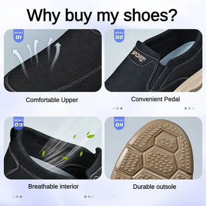 Shoes for men, 2024 autumn new single shoes, British style bean shoes, dad shoes, one foot casual shoes