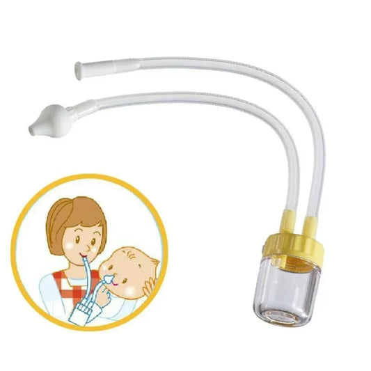 New Born Baby Safety Nose Cleaner Vacuum Suction Nasal Aspirator Bodyguard Flu Protection Accessories new born baby accessories