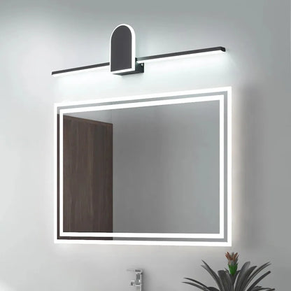 Bathroom Mirror Front Light Modern Led Wall Light Black&White Luminaires Sconce Wall Lamp L70 90 110cm Bathroom Lamp