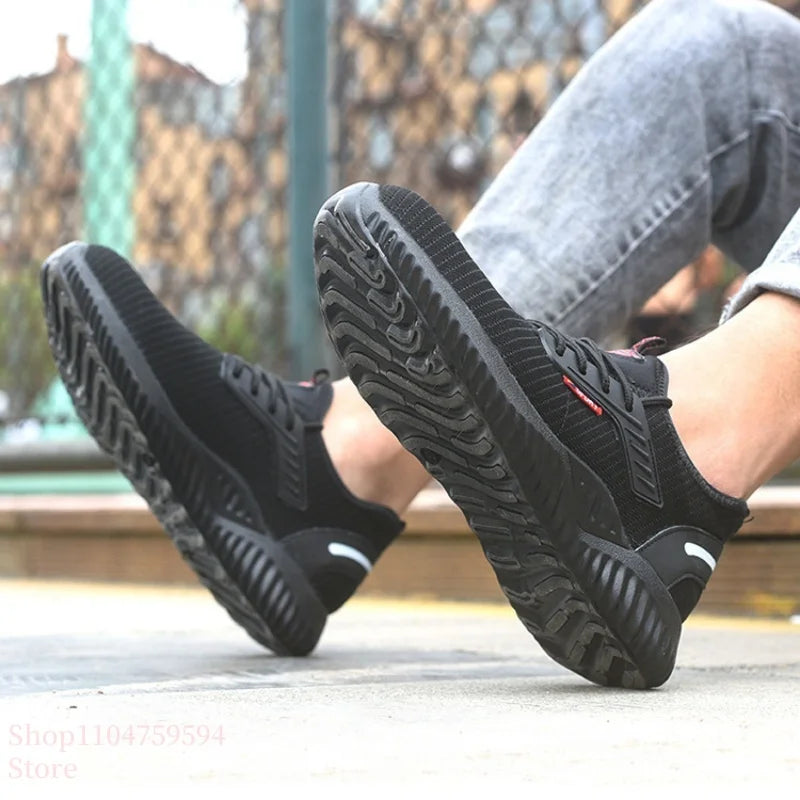 Steel safety shoes designed for men provide durable and stylish protection. Work boots combine functionality with comfort