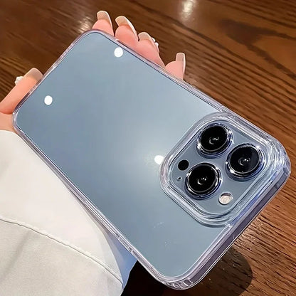 Ultra Thin Clear Acrylic Phone Case For iPhone 17 16 15 14 Plus 13 12 11 Pro Max Phone Back Cover Transparent Shockproof Cover