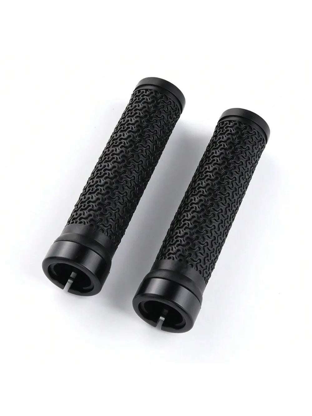 BKPTX Bicycle Handle Bar Grips MTB Mountain Bike Soft Single-sided Locking Handlebar Cover Plug Rubber Non-slip Cycling Grip