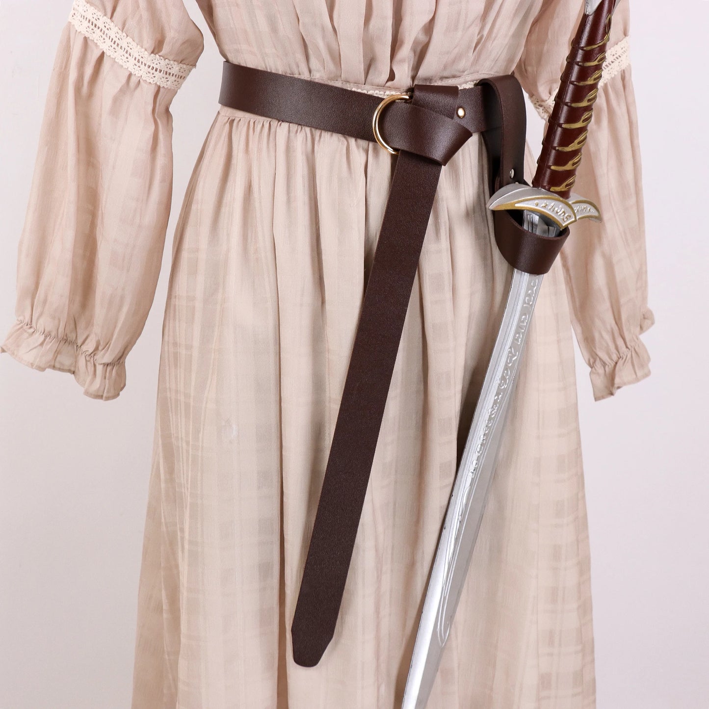 Medieval Scabbard belt Accessories for Men Renaissance Knight Leather Medieval Sword Holder Viking Costume LARP Accessories