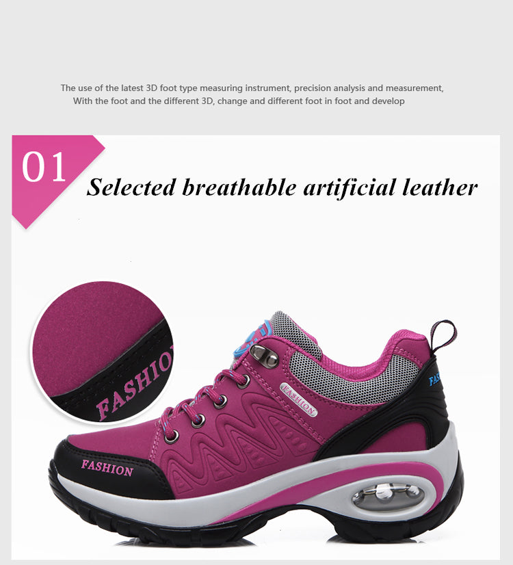 أحذية نسائية 2023 أحذية رياضية كاجوال ذات نعل سميك من تصميم علامة تجارية فاخرة أحذية نسائية للمشي بكعب سميك أحذية رياضية نسائية للمشي لمسافات طويلة