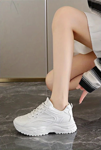 Sneakers Shoes for Women Sports Woman Footwear High on Platform Athletic New Arrival 2024 A Daily Routine 39 Aesthetic Deals In