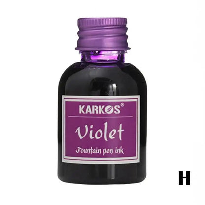 Pure Black Colorful Fountain Pen Ink Universal Refill Ink Stationery Office School Supplies Pens Pencils Writing Supplies