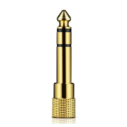 liulz Jack 6.5 6.35mm Male Plug to 3.5mm Female Connector Gold Plating Headphone Microphone AUX Audio Plug