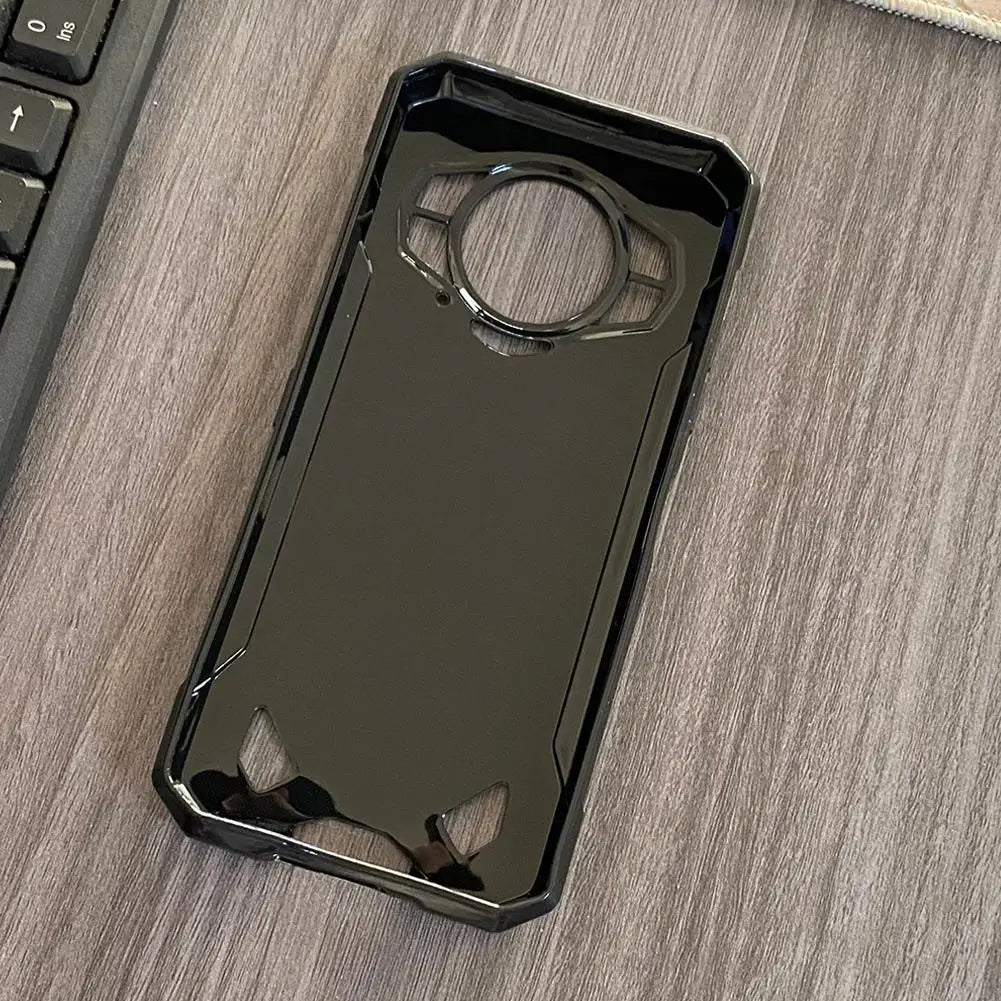 Case For Doogee S200 5G Black/ Transparent Phone Cover For Doogee S 200 Protective Shell Back Cases Funda