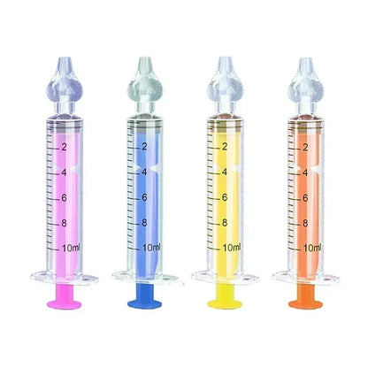 Irrigator Nasal Washing for Children Silicone Baby Nasal Aspirator Syringe Baby Nose Cleaner Kids Rhinitis Nasal Washer Reusable